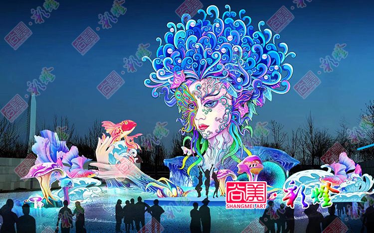 如何用自貢彩燈打造網紅打卡景點？